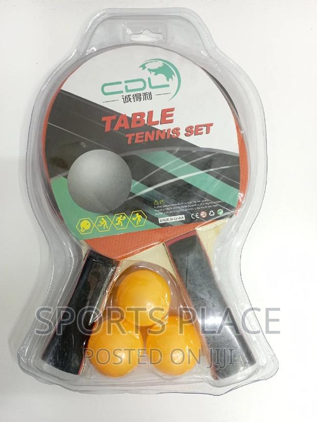 Table Tennis Bats and Balls