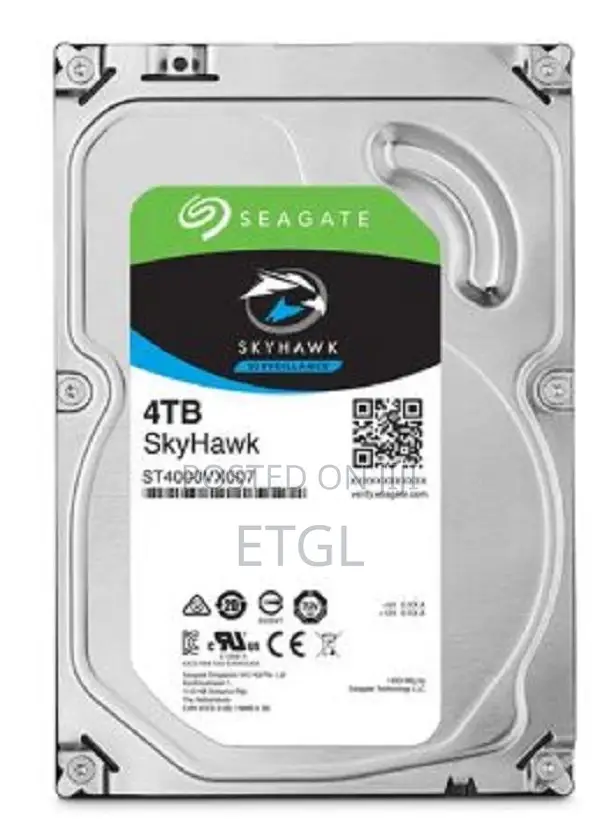 Seagate Skyhawk Hard Drive 4tb Surveillance - St4000vx016