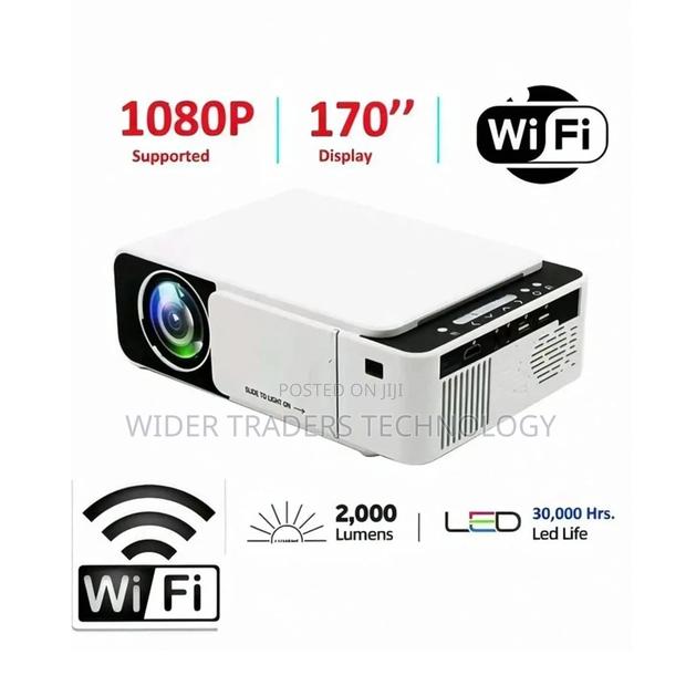 T5 HD LED Smart Projector 
T5 Wifi Projector - main view