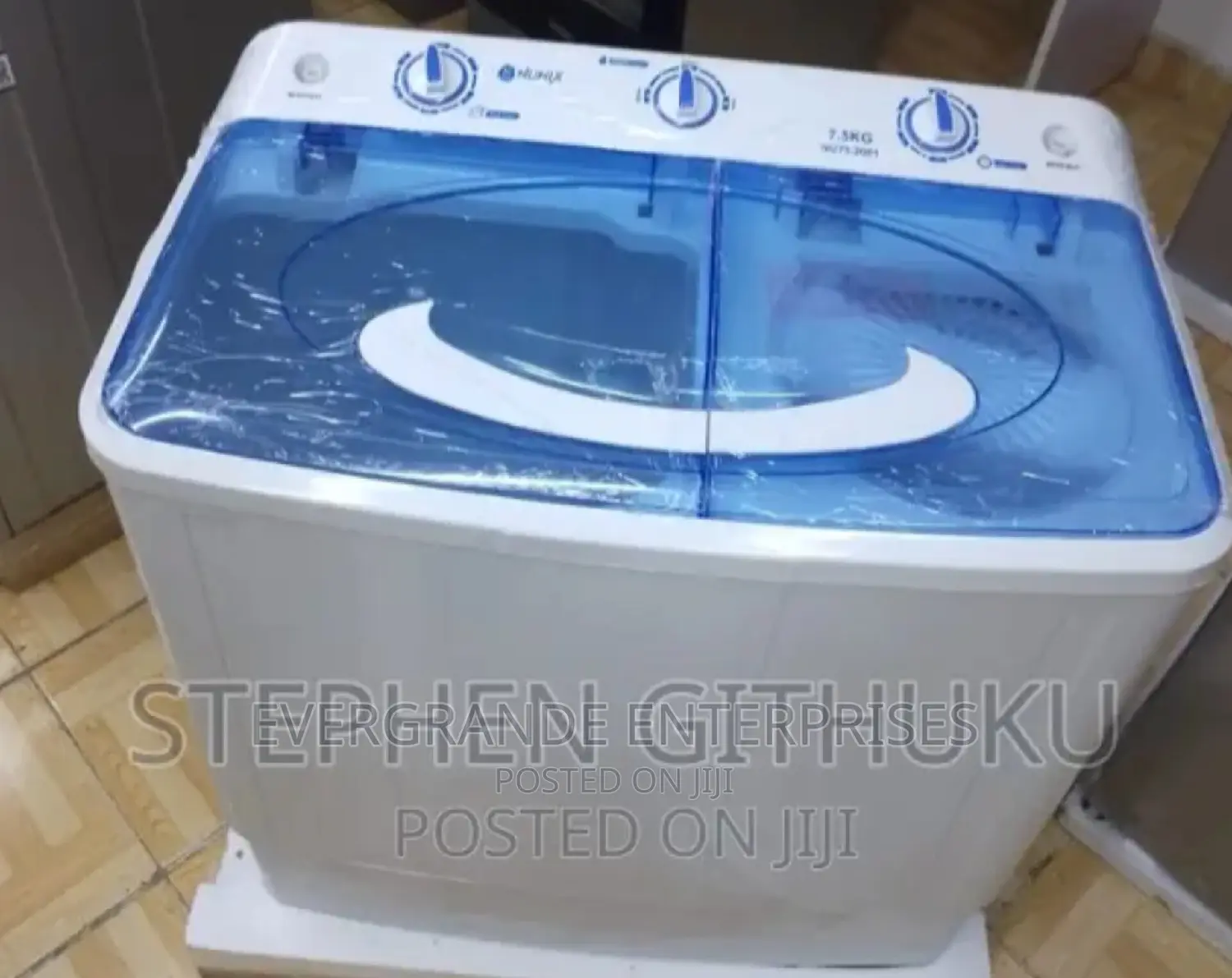 Washing Machine Washing Machine Twin Tub 7.5 Nunix