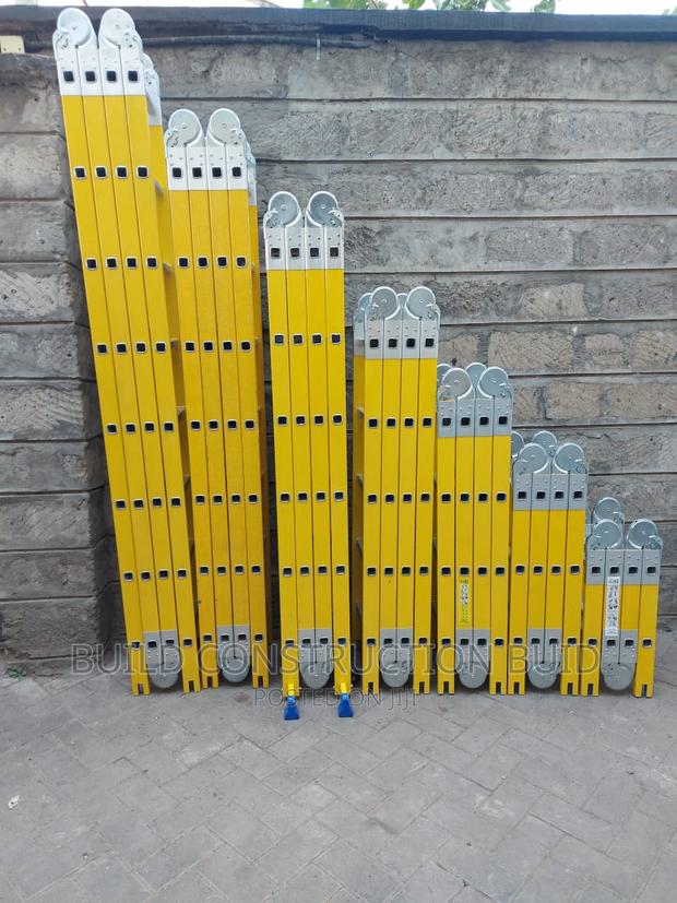 Fibre Multi Folding Ladders Suppliers in Kenya. - main view