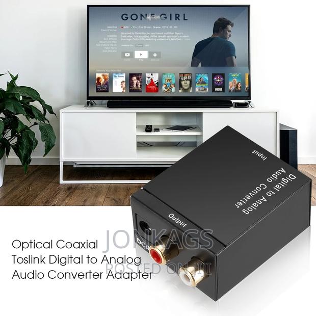 Audio Converta Digital to Analogue Coaxial/Toslink to AV/RCA