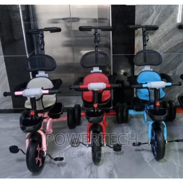 Tricycle With Protective Side Bar, Push Handle$ - main view