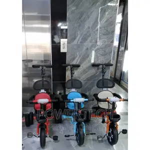 Baby Push Tri-Cycle With Protective Side Bar.
