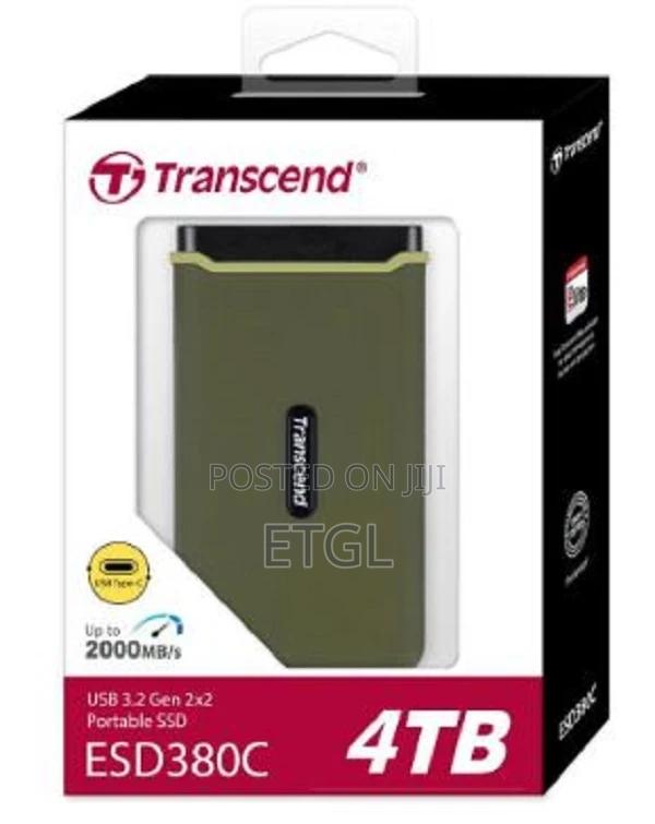 .Transcend External HDD 4tb - Iron Grey - Ts4tsj25m3s - main view