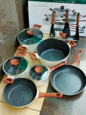 Edenberg 15pcs Classy Non Stick Cookware Set