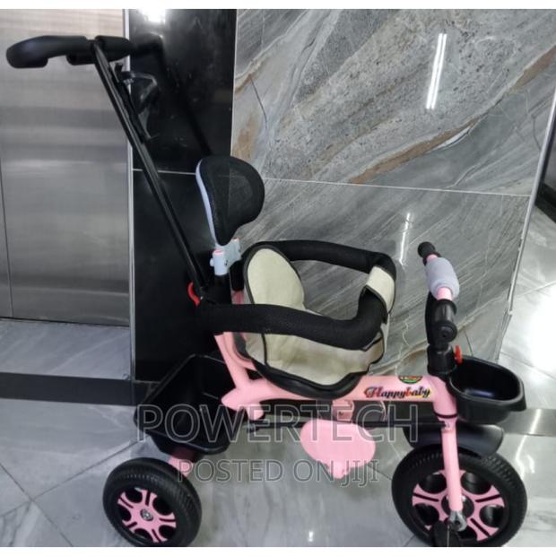 Tricycle With Protective Side Bar, Push Handle" - main view