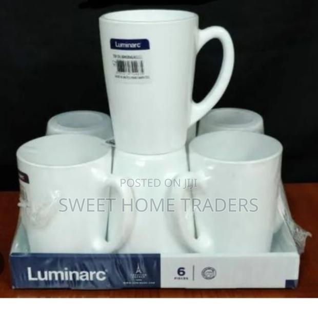 Set of 6 Luminarc New Morning Cups 