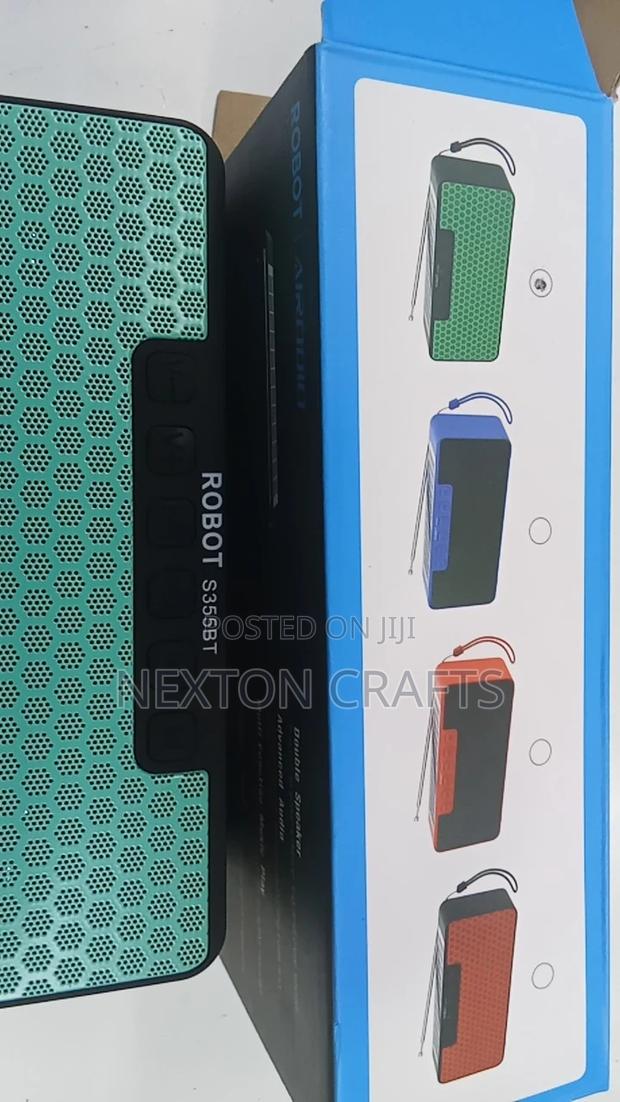 Robot Bluetooth Speaker Radio With Solar - thumbnail 2
