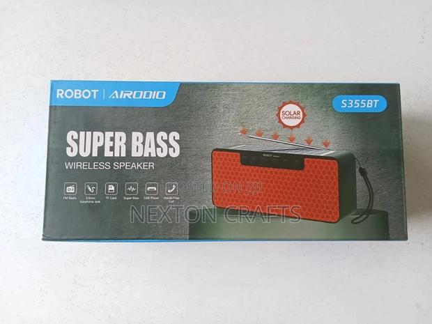 Robot Bluetooth Speaker Radio With Solar
