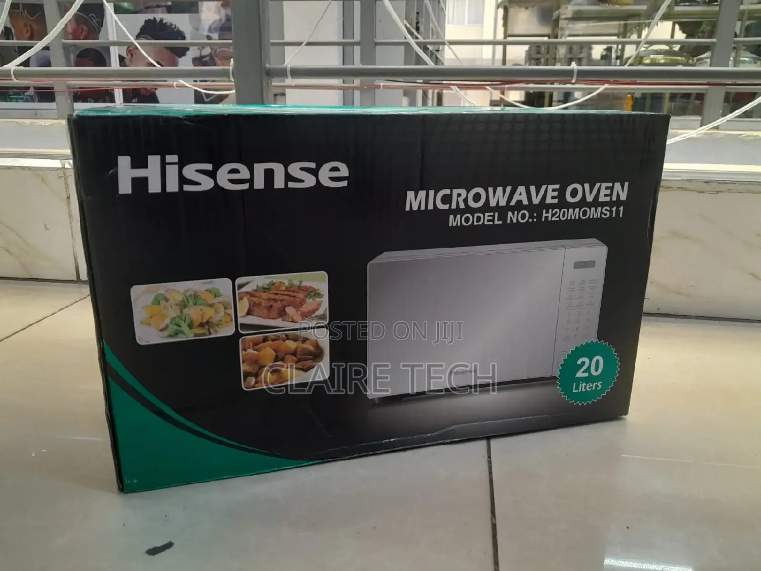 Hisense 20 Litres Digital Microwave Oven H20MOMS11 Silver