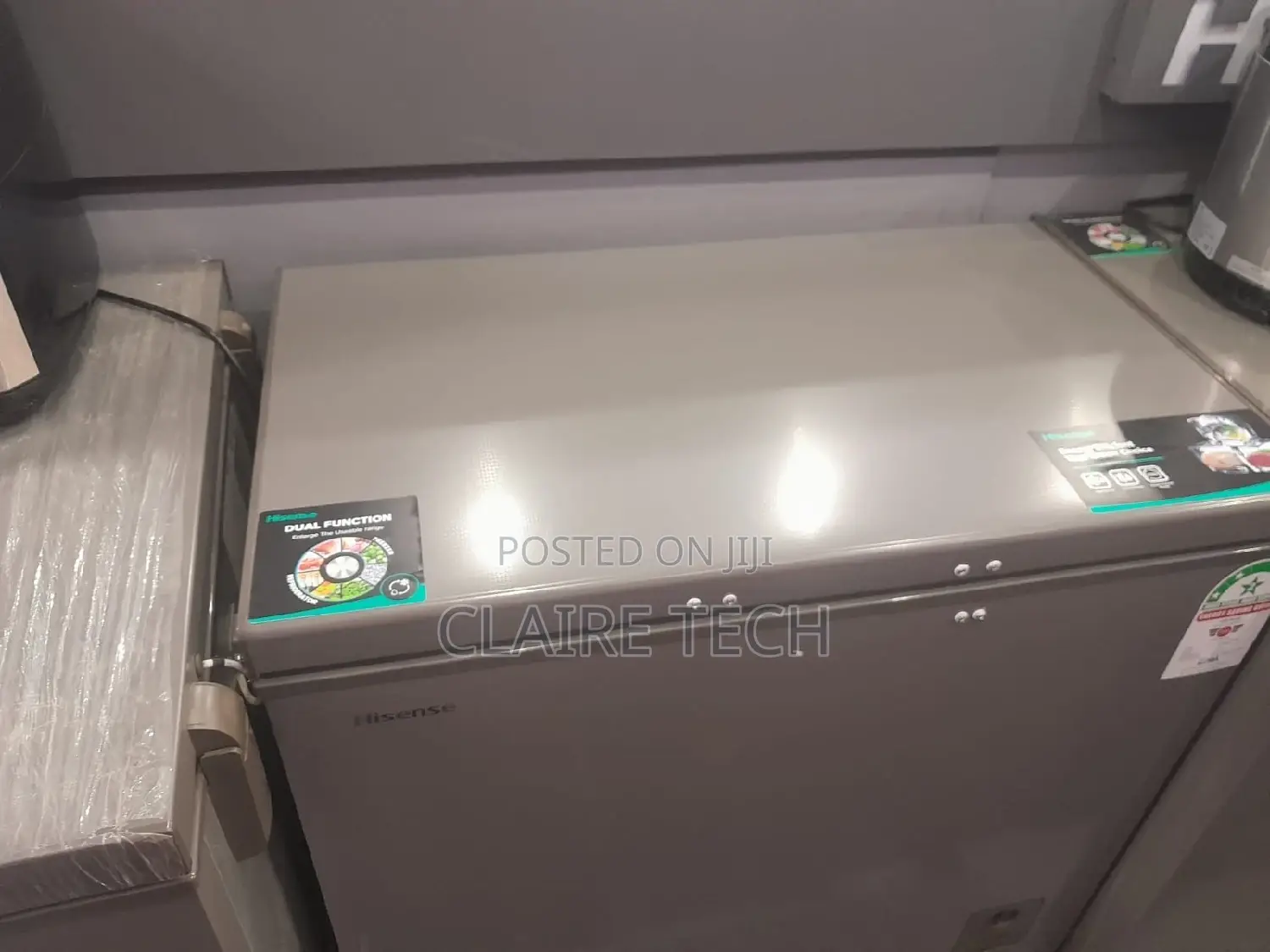 Hisense 198 Litres Silver Deep Freezer