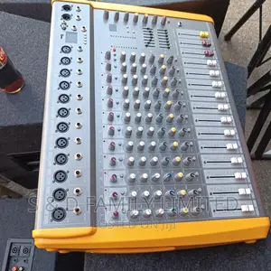 Yellow Omax Powered Mixer
