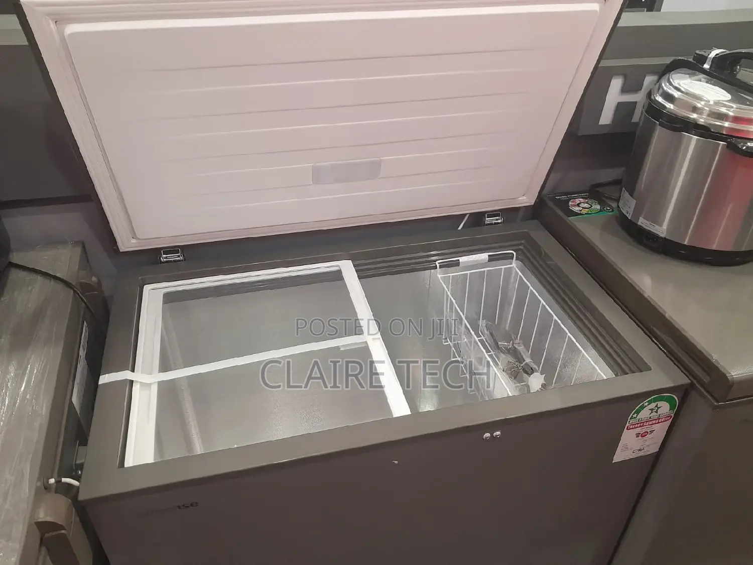 Hisense 198 Litres Silver Freezer