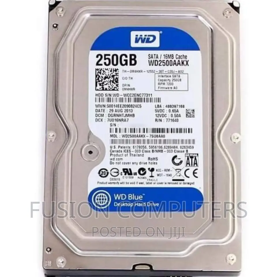 WD Blue 250GB Everyday PC Desktop Hard Drive