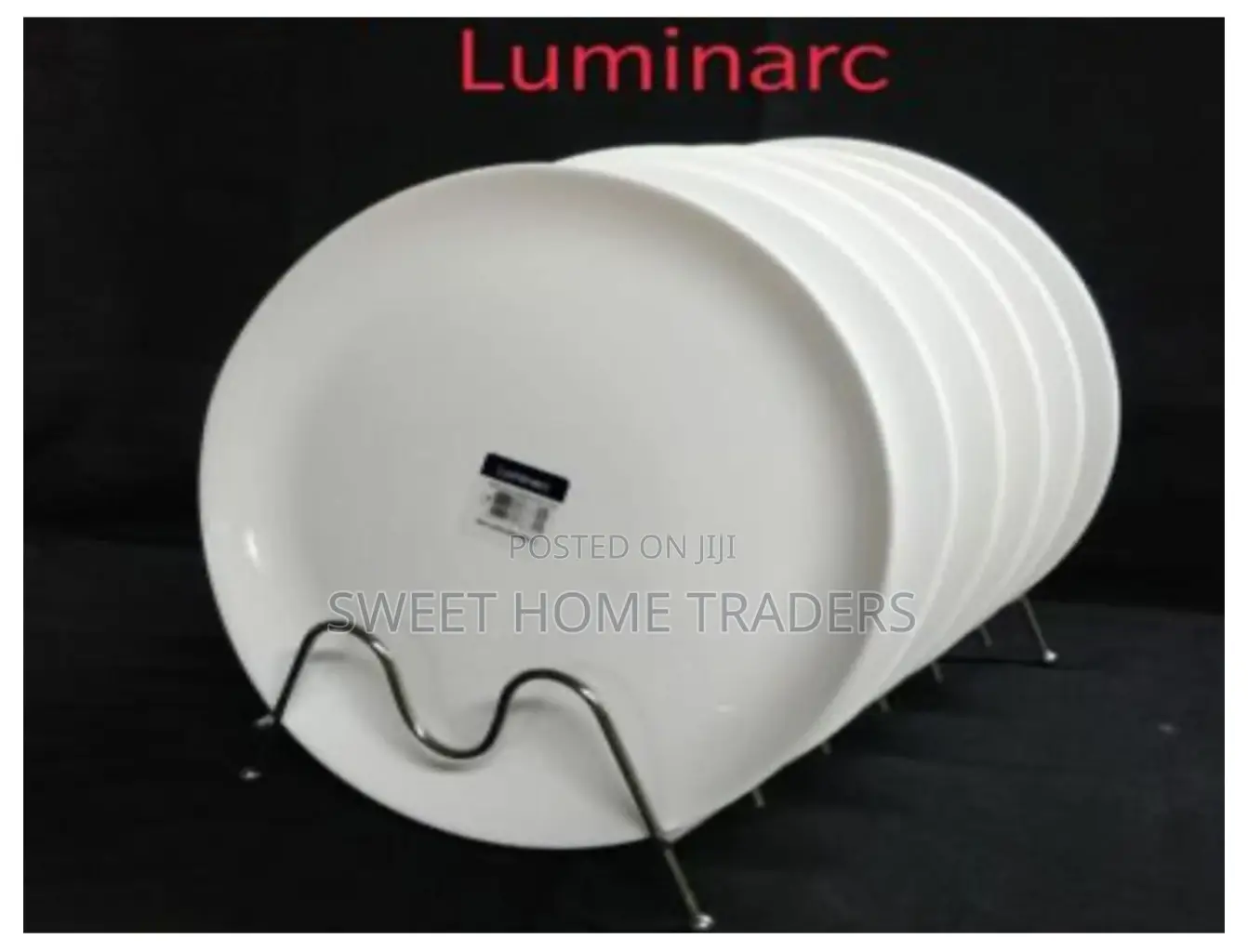 Set of 6 Luminarc Diwali Plates 