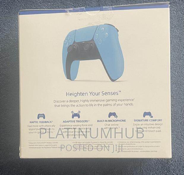 Blue Dual Sense Wireless Controller F4s - main view