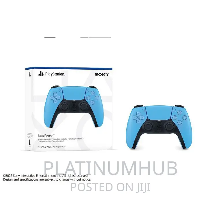 Blue Dual Sense Wireless Controller W3x