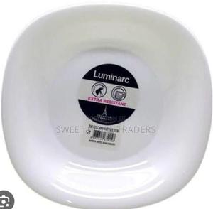 Set of 6 Luminarc Quadra White Plates - thumbnail 2