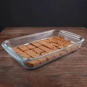 Signature 2pcs Glass Set of Rectangular Baking Trays