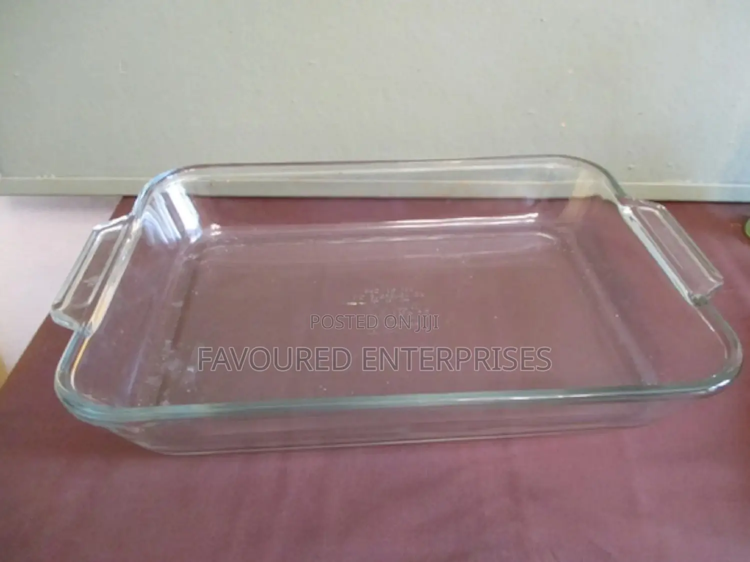 Set of 2 Rectangular Glass Bake Pans
