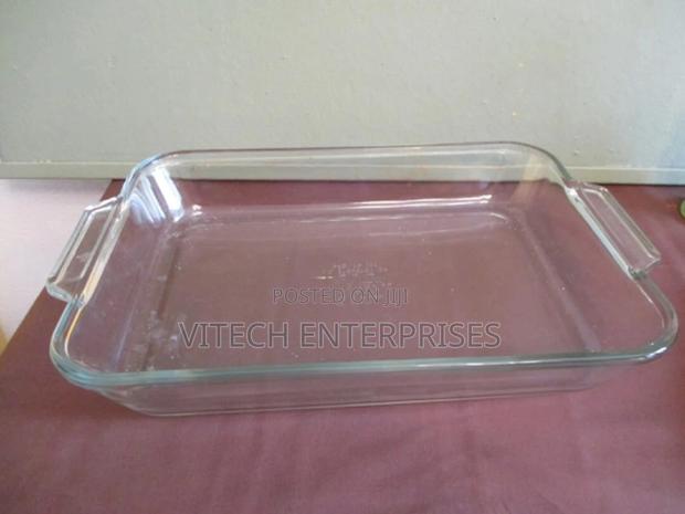 Set of 2 Rectangular Glass Bake Pans - main view