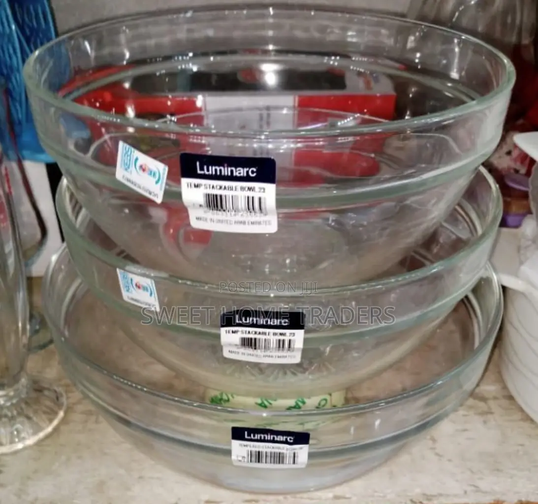 Luminarc Stack Bowls
Durable and Heat Resistant26cm