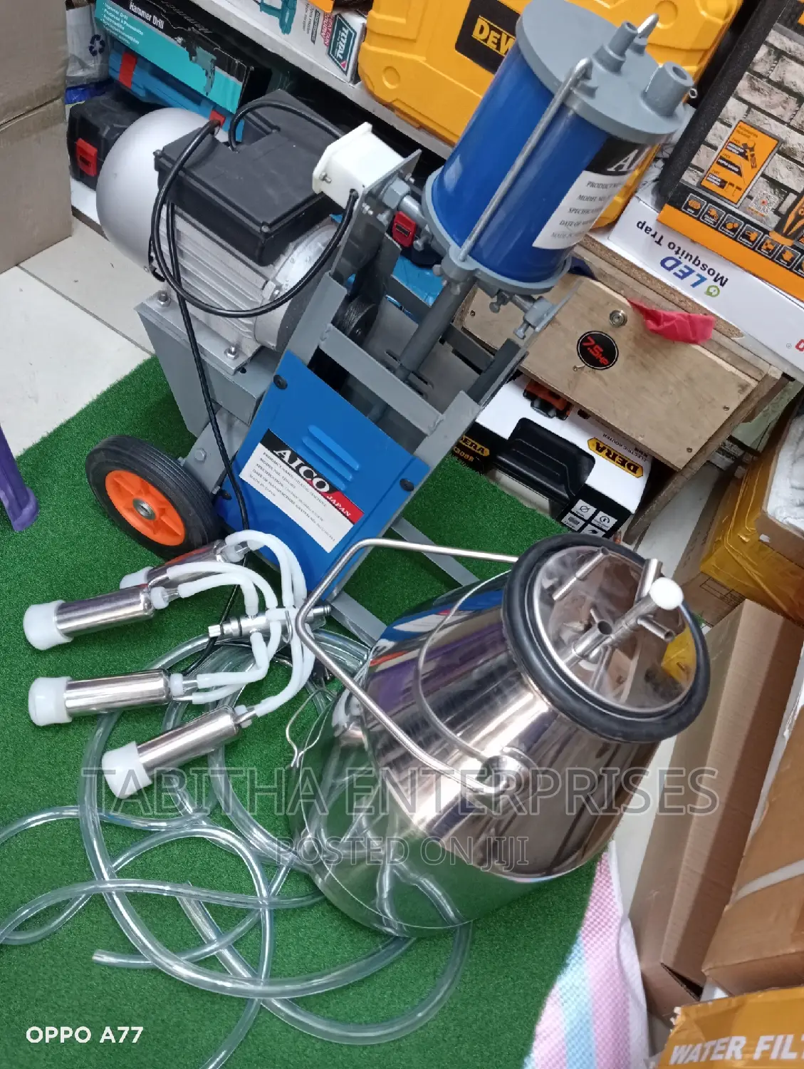 Electric Milking Machine Single Backet