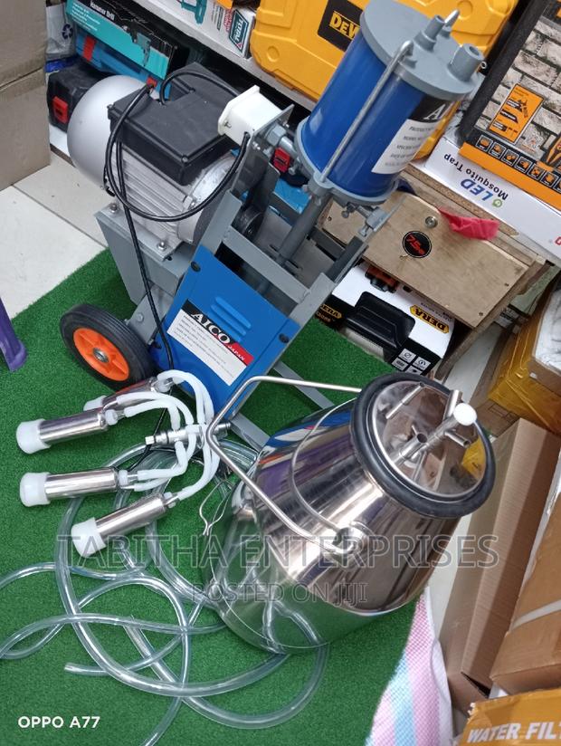 Electric Milking Machine Single Backet - main view