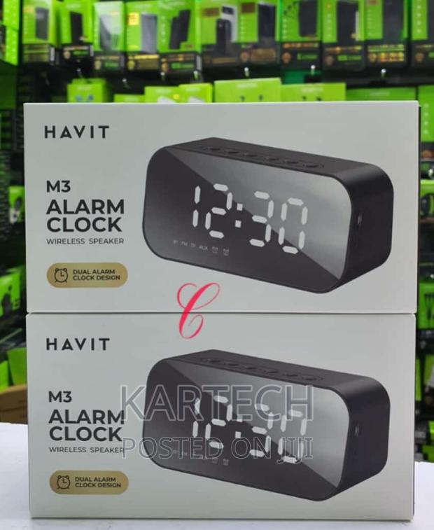 Havit M3 Alarm Clock Wireless Speaker