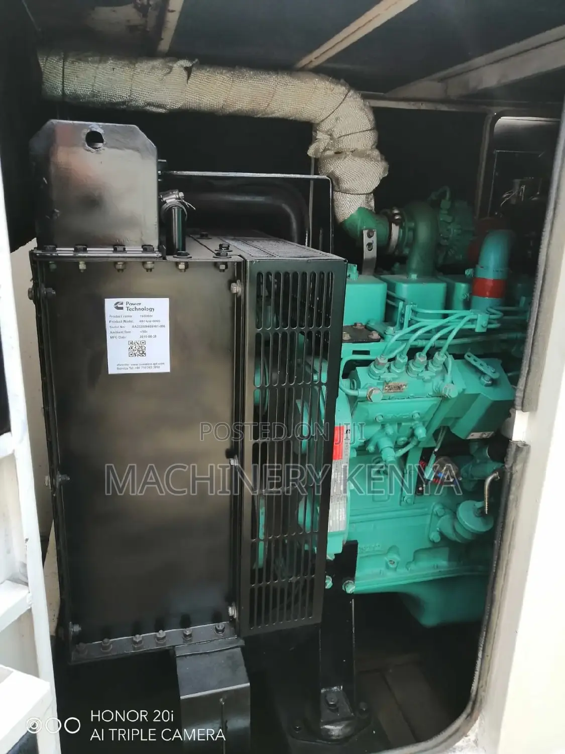 37kva Ex Uk Cummins Back Up Generator
