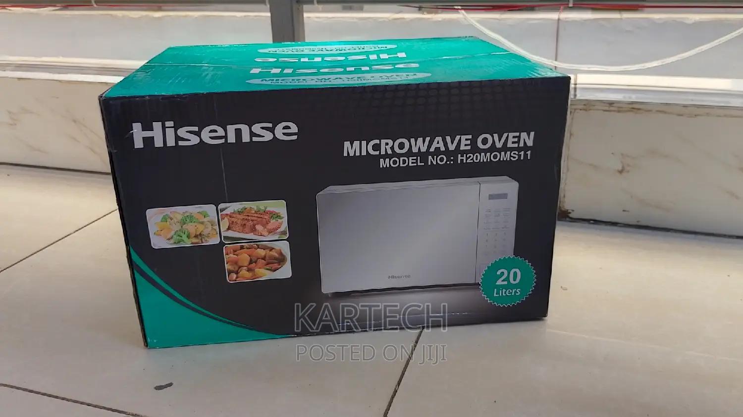 Hisense 20l Microwave Oven H20moms11- Silver