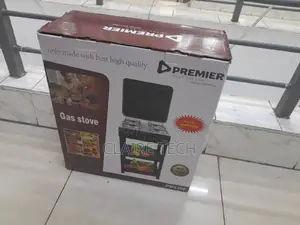 Premier 4 Burner Gas Standing Cooker With Shelf Stove PM530E