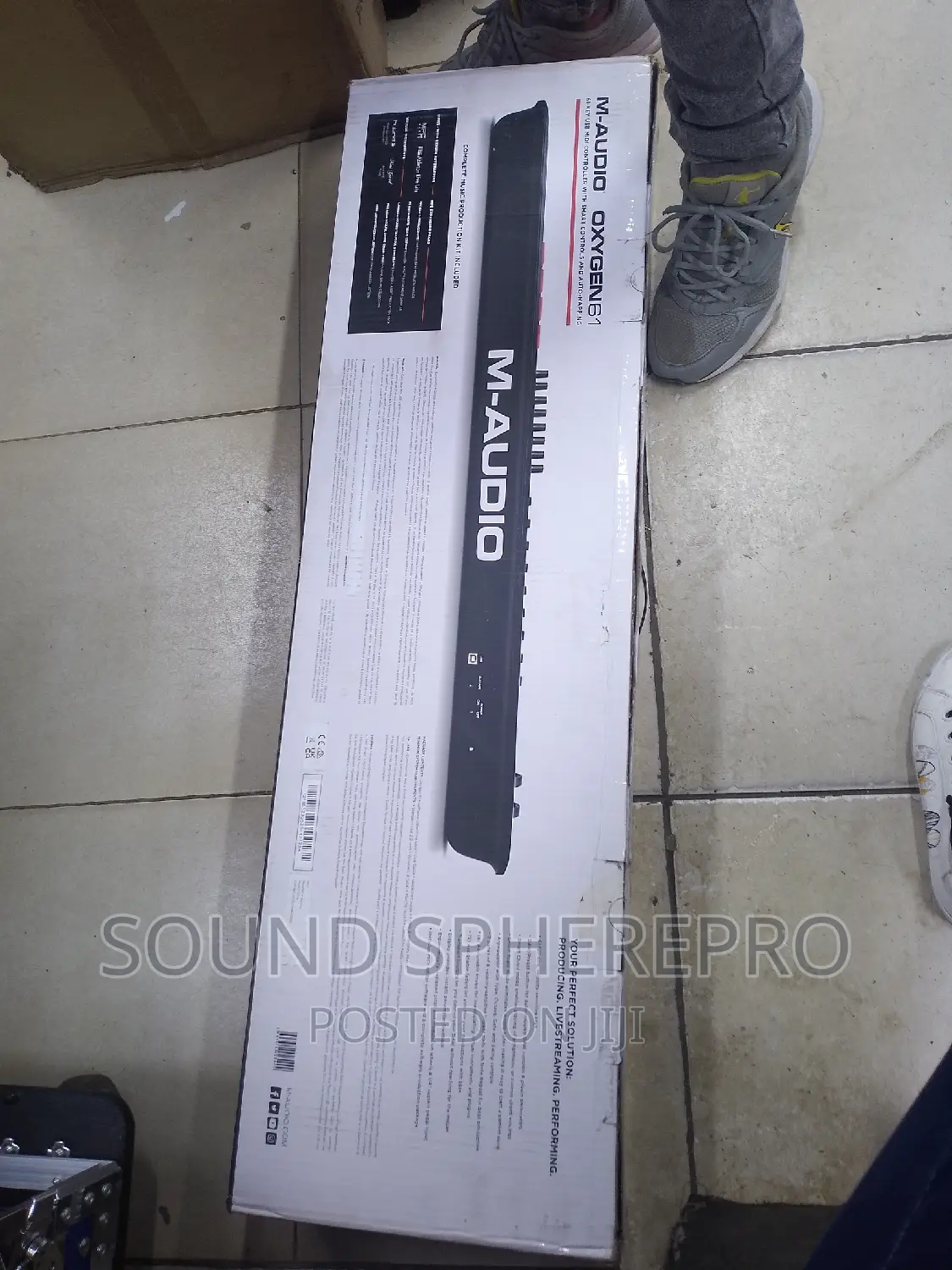M-Audio Oxygen 61 61 Key Midi Keyboard With Drumpad