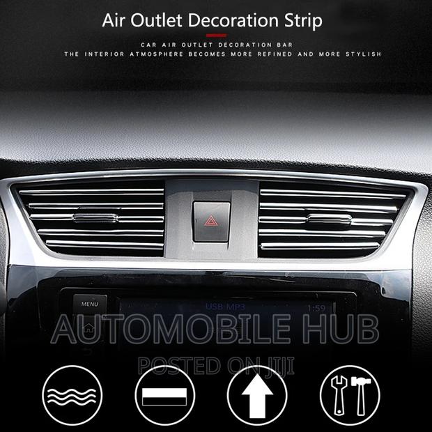 Car Interior Ac Decorations Strips 10pcs - thumbnail 2
