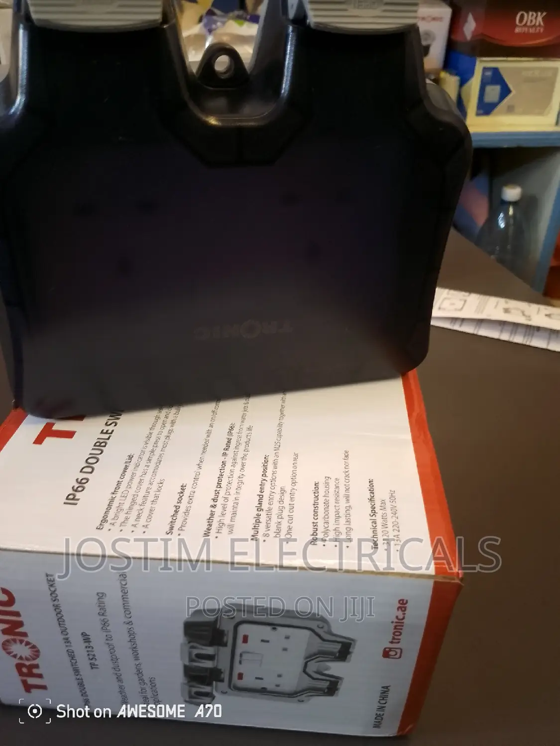Waterproof Socket Switch 13a