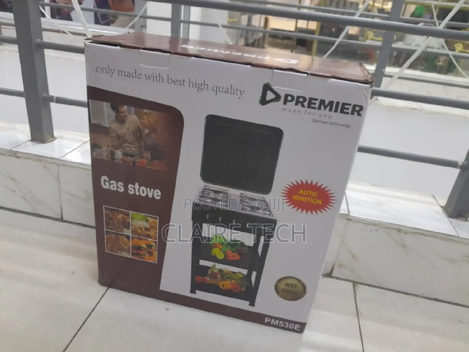 Premier 4 Burner Standing Cooker With Shelf Stove Available