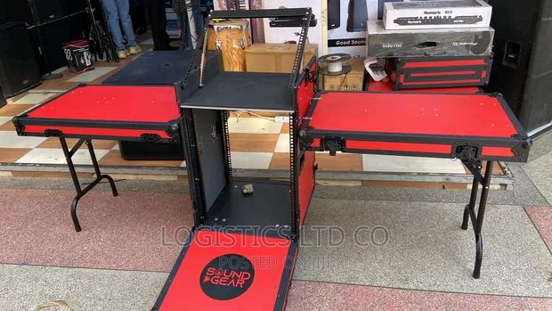 12u Mixer Rack Case With Shock Mount