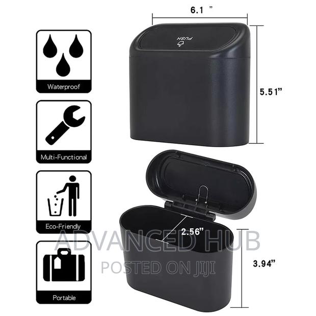 *Water Proof Portable Dustbin Perfect for Cars or Offices.* - thumbnail 5