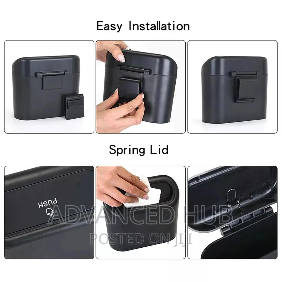 *Water Proof Portable Dustbin Perfect for Cars or Offices.*