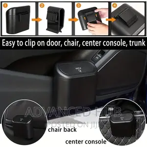 *Water Proof Portable Dustbin Perfect for Cars or Offices.*