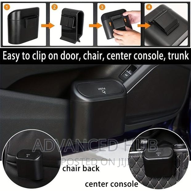*Water Proof Portable Dustbin Perfect for Cars or Offices.* - thumbnail 3