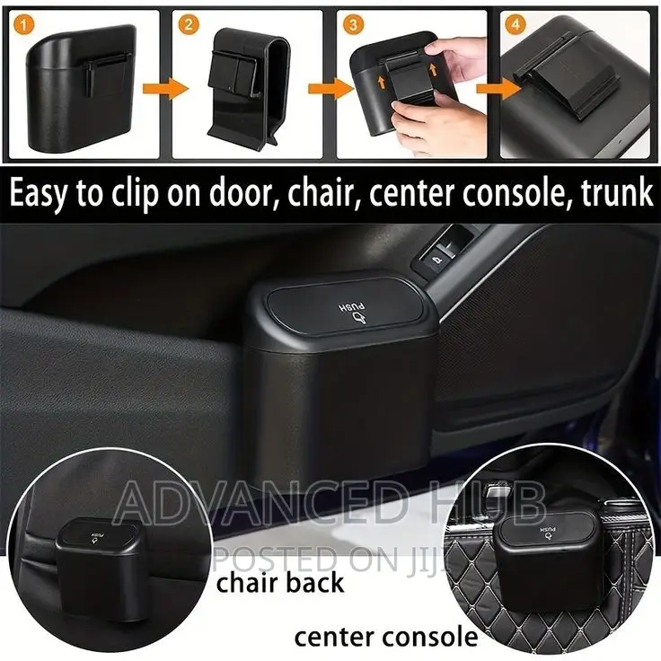 *Water Proof Portable Dustbin Perfect for Cars or Offices.*