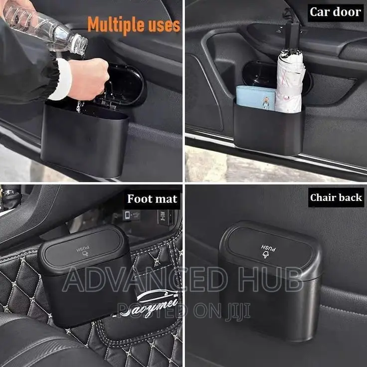 *Water Proof Portable Dustbin Perfect for Cars or Offices.*