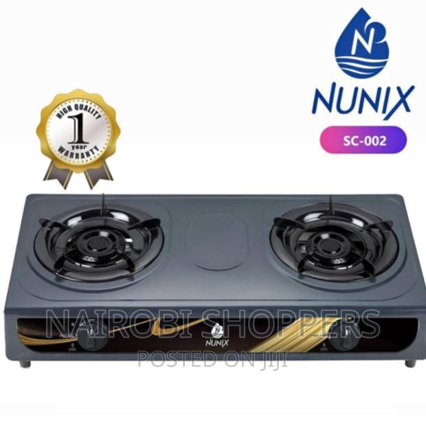 2 Burner Nunix Gas Stove - main view