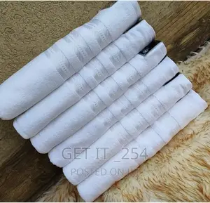 Hotel Quality Cotton White Towels*
