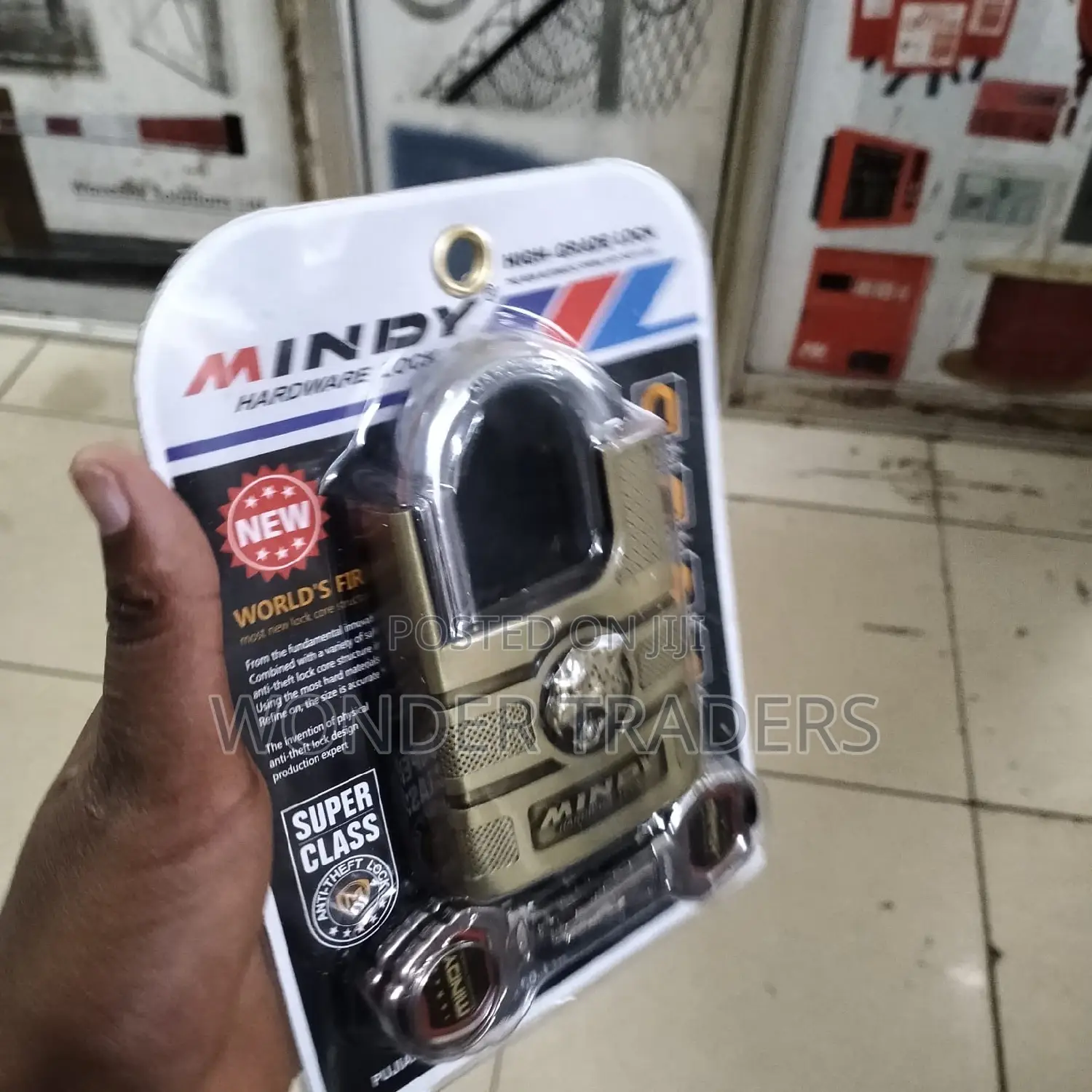 Anttheft Mindy Lion Padlock