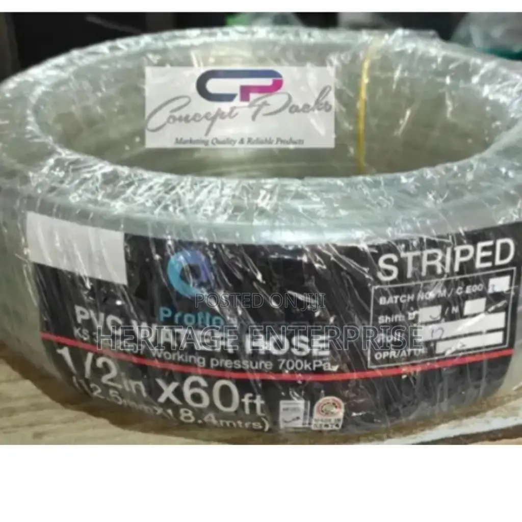 Hose Pipe Clear 60ft
1/2''