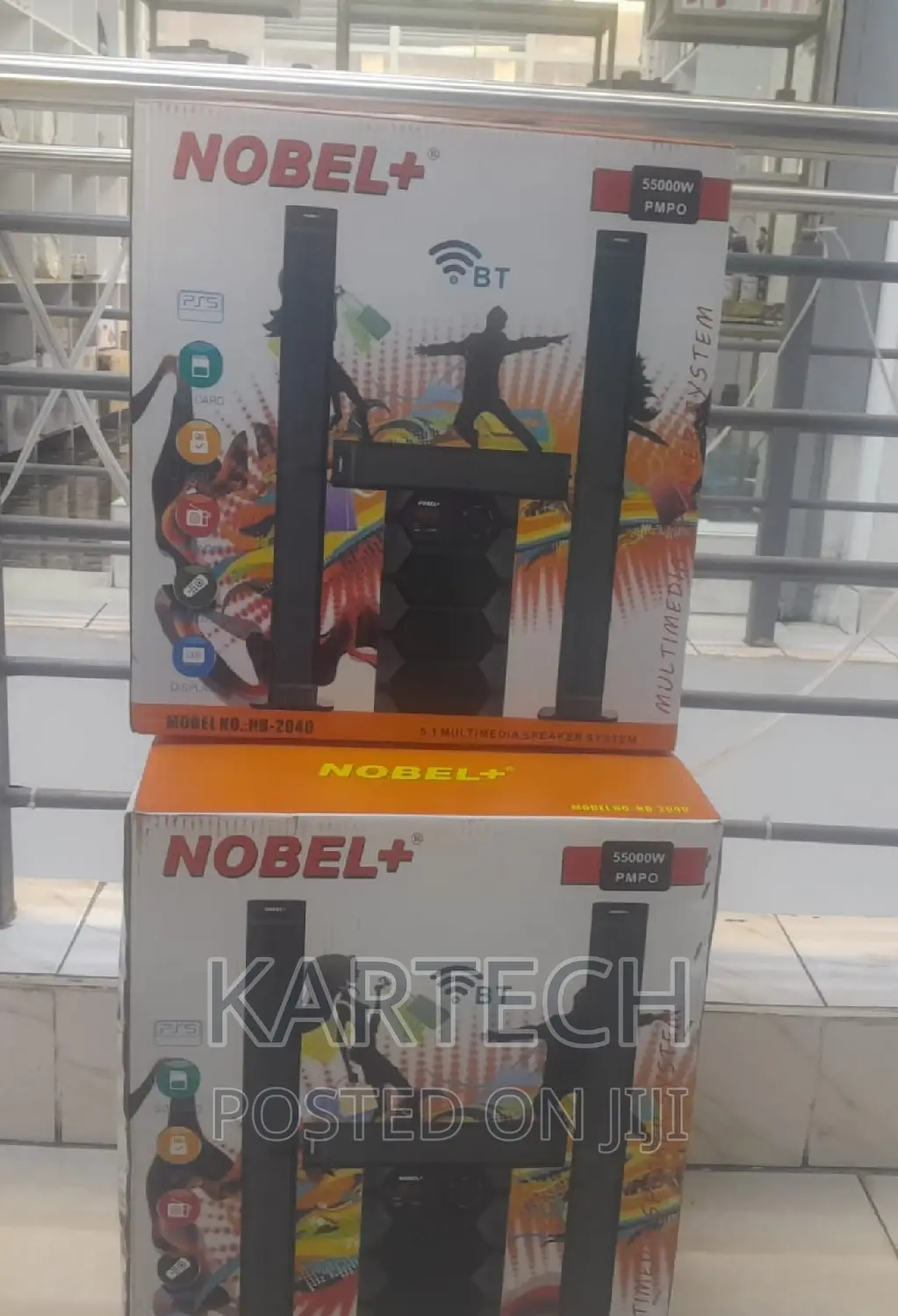 Nobel 5.1 CH Multimedia Sound System 55000W