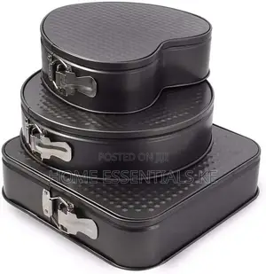 Quality Nonstick 3pcs Cake Mould/Baking Tins 24cm/22cm/20cm*